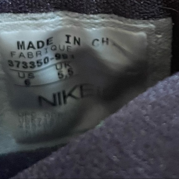 Nike Avose hyperdunk basketball shoes size : 6 Blue and Black - Picture 11 of 11